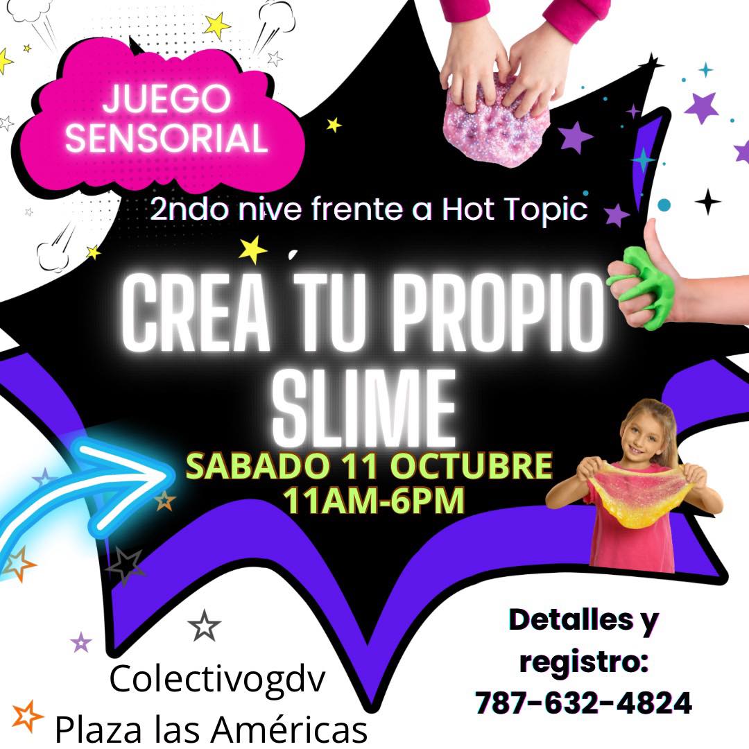 Crea tu propio Slime - Slime Party Workshop PR