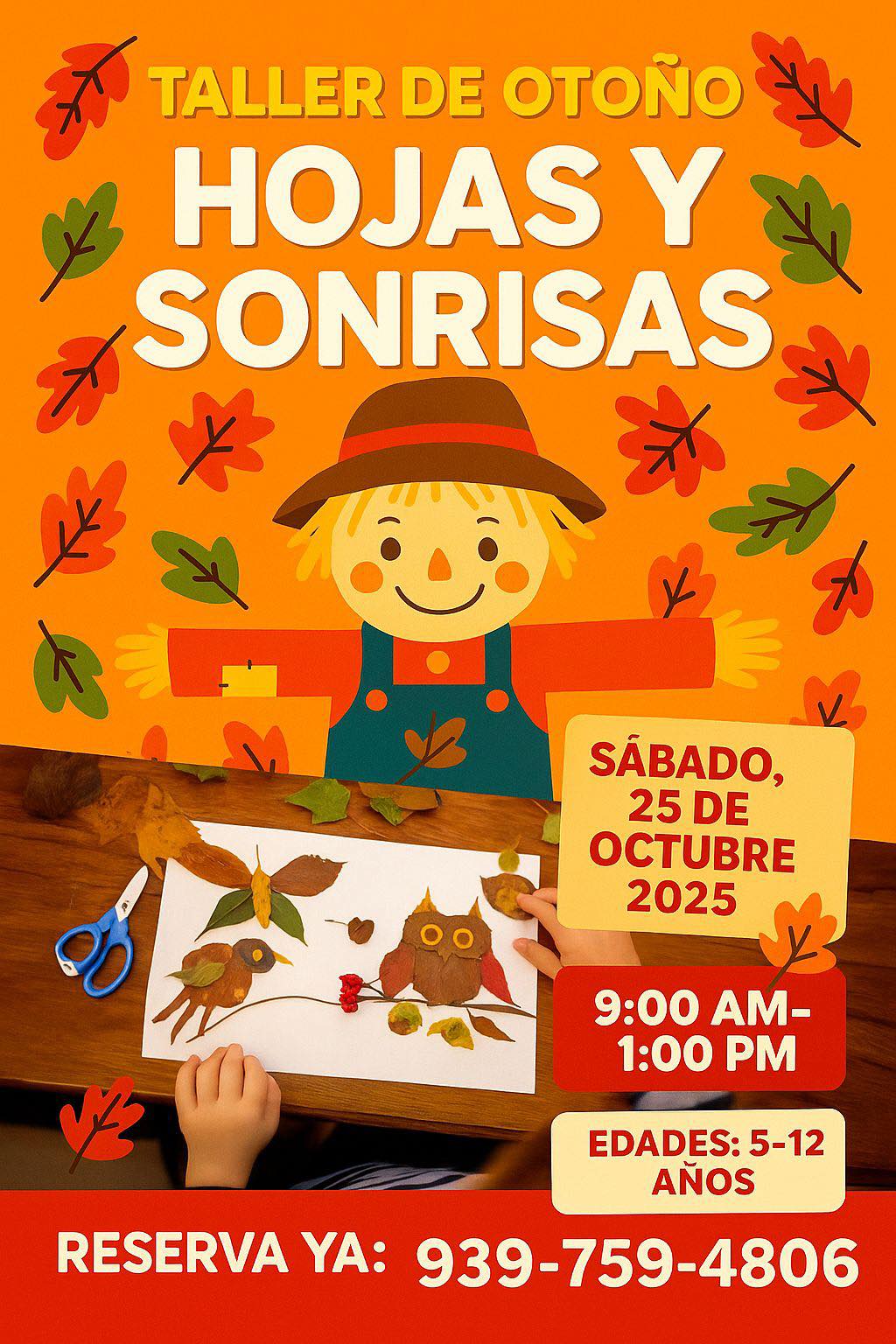 Taller de Otoño Hojas y Sonrisas - Jah-Movement Center
