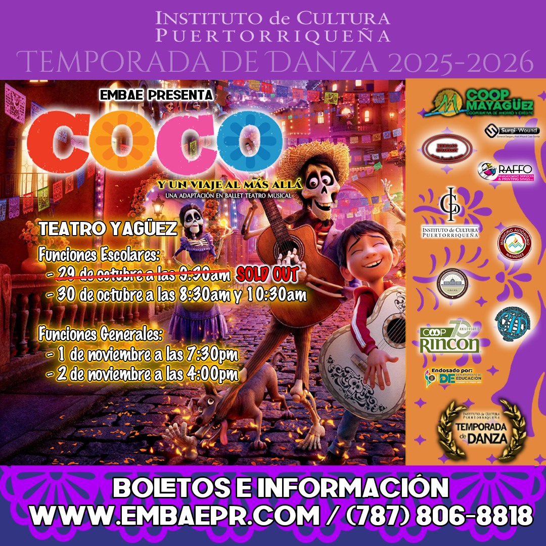 Coco y un viaje al más allá - Teatro Yagüez