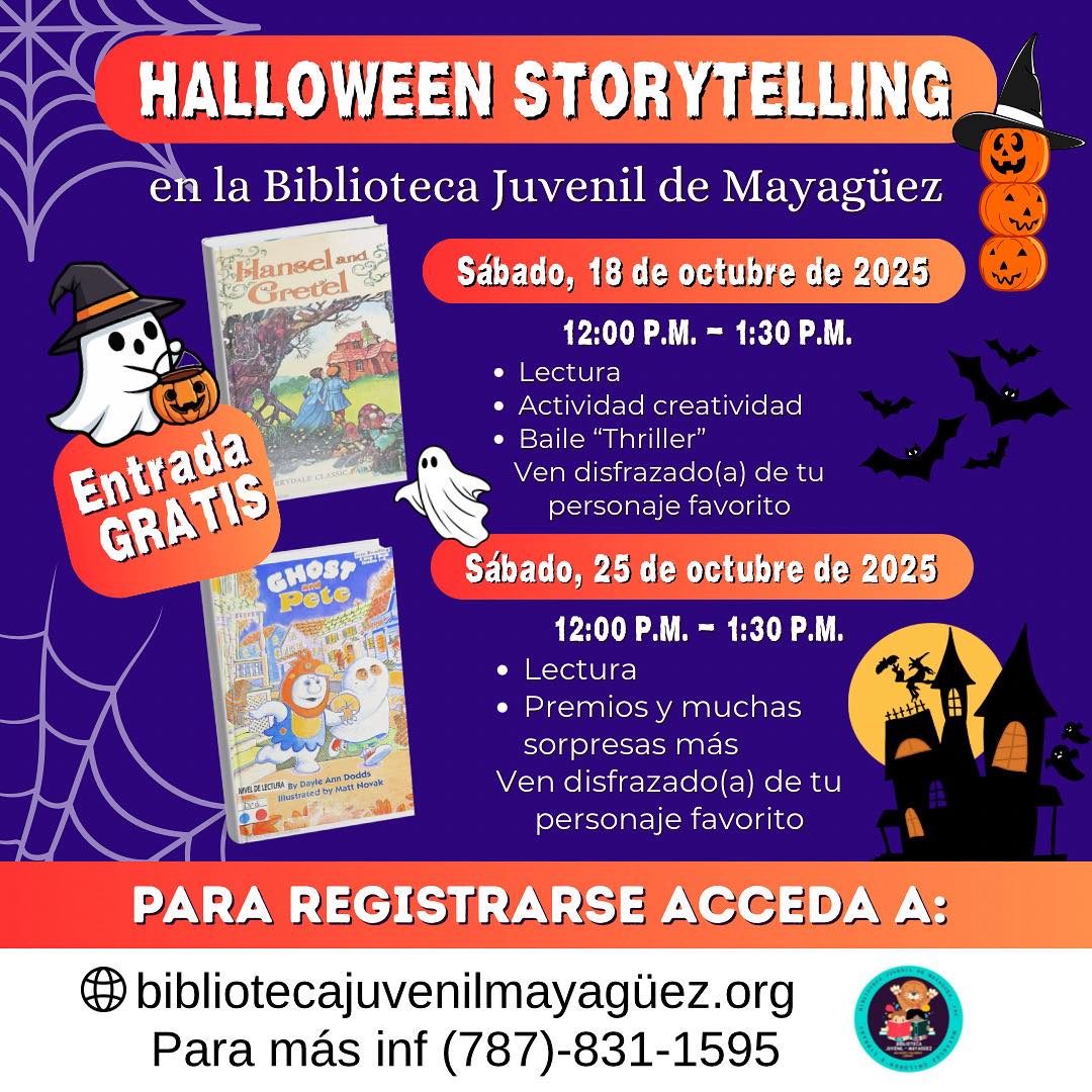 Halloween Storytelling - Biblioteca Juvenil de Mayagüez