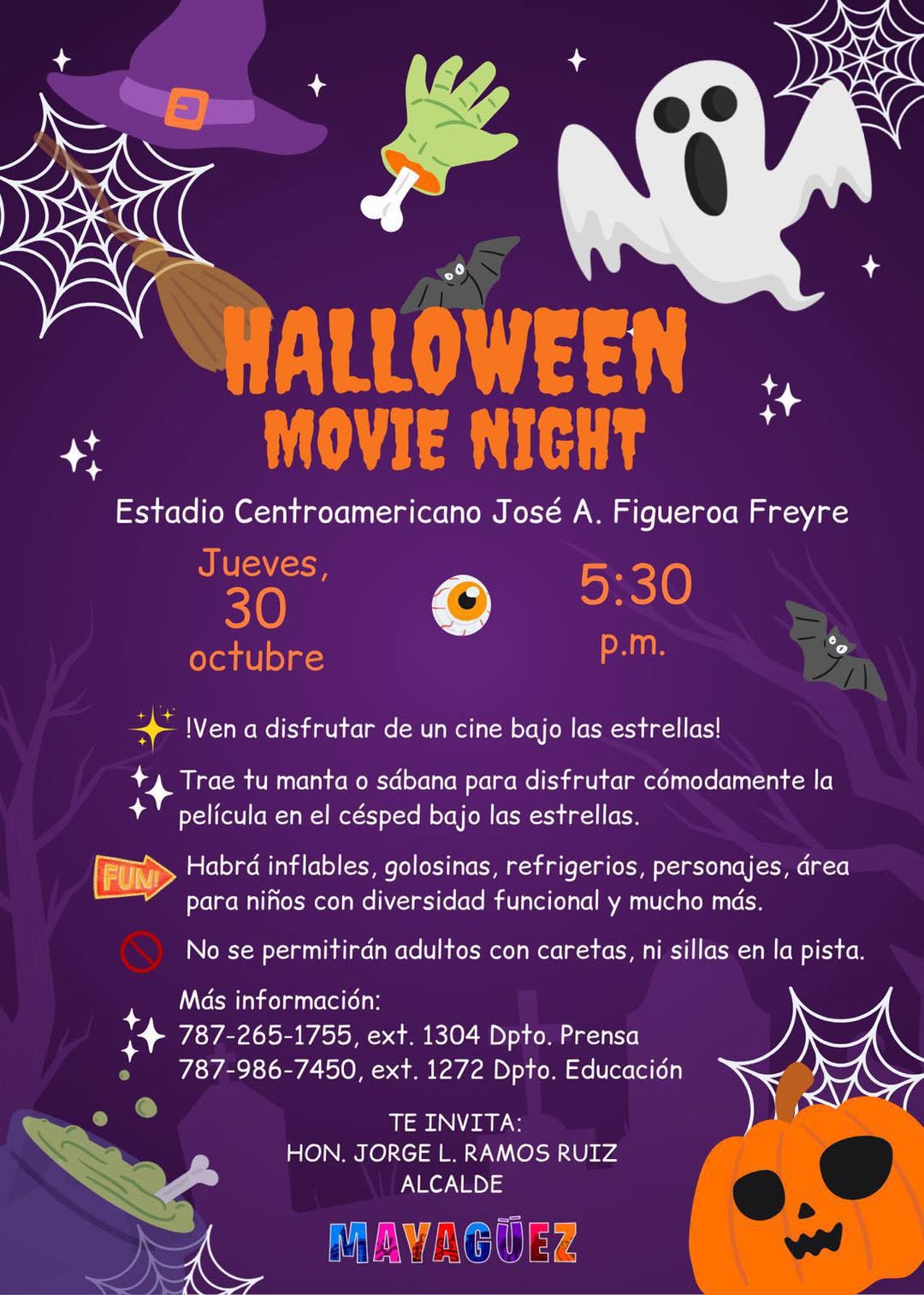 Halloween Movie Night - Mayagüez