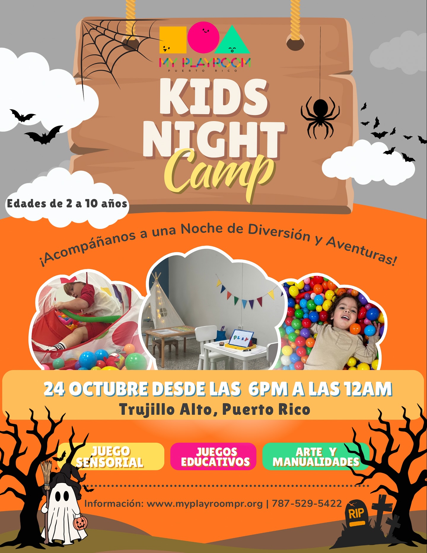 Kids Night Camp - My Playroom