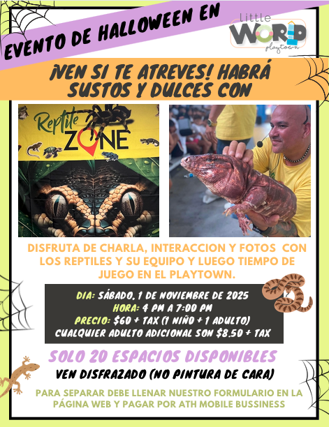Evento de Halloween - Little World Playtown