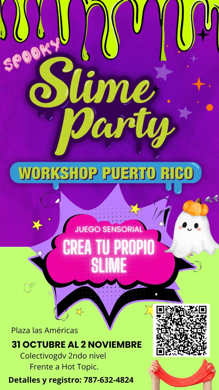 Spooky Slime Party - Slime Party Workshop PR