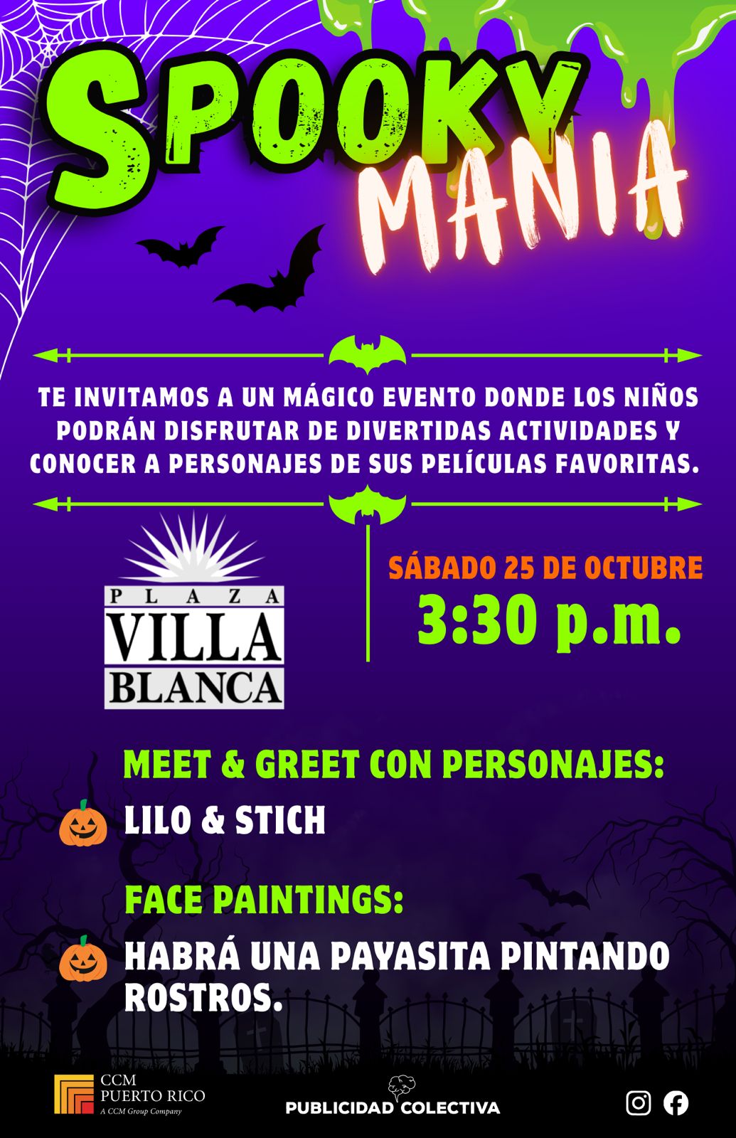 Spooky Mania - Plaza Villa Blanca