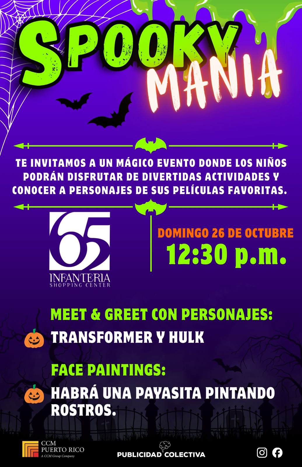 Spooky Mania - 65 Infantería Shopping Center