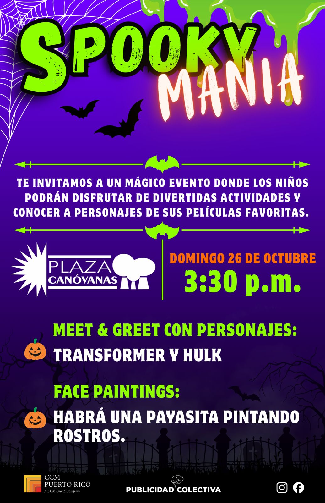 Spooky Mania - Plaza Canóvanas