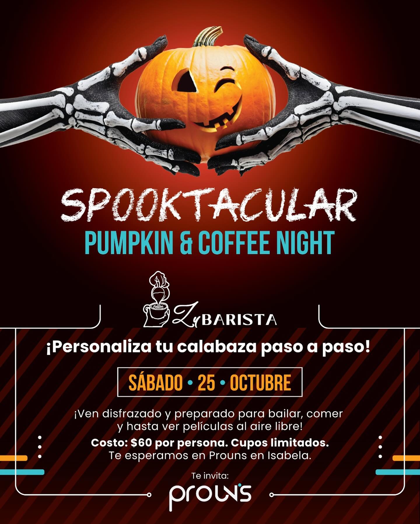 Spooktacular Pumpkin & Coffee Night
