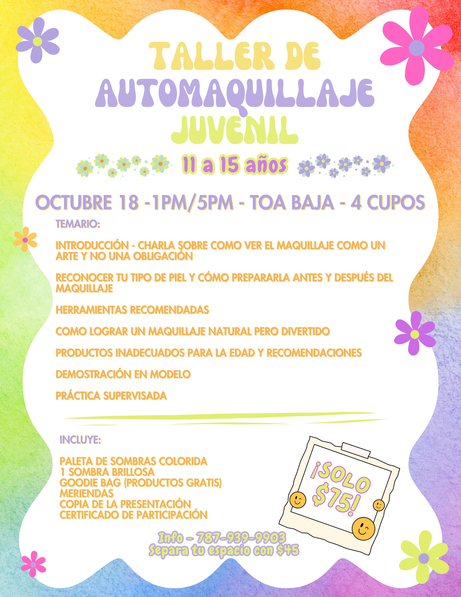 Taller de Automaquillaje Juvenil - Isanel Artistry