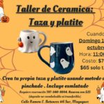 Taller de Cerámica: Taza y Platito - The Art Studio PR