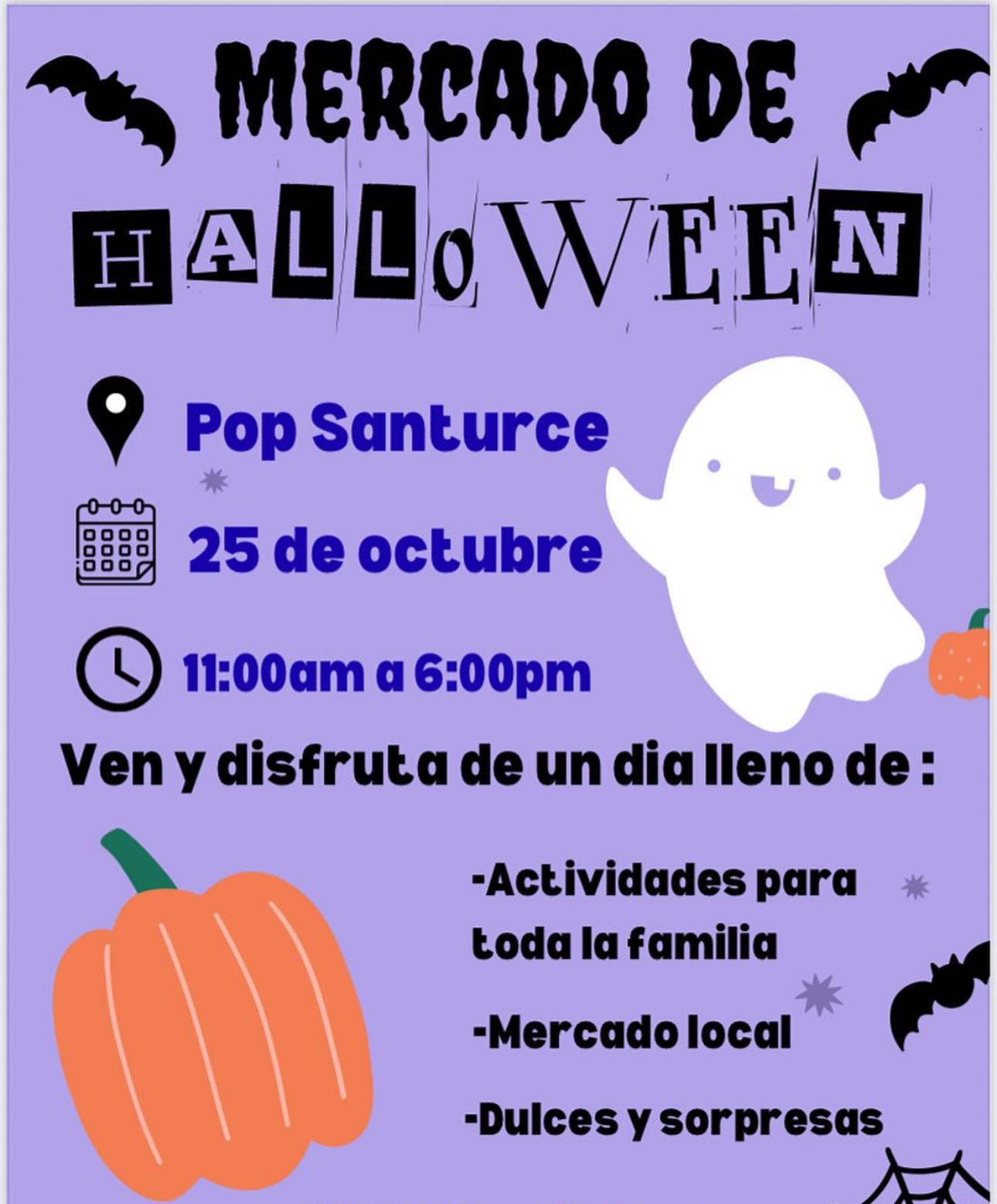 Mercado Halloween - El Pop  Santurce