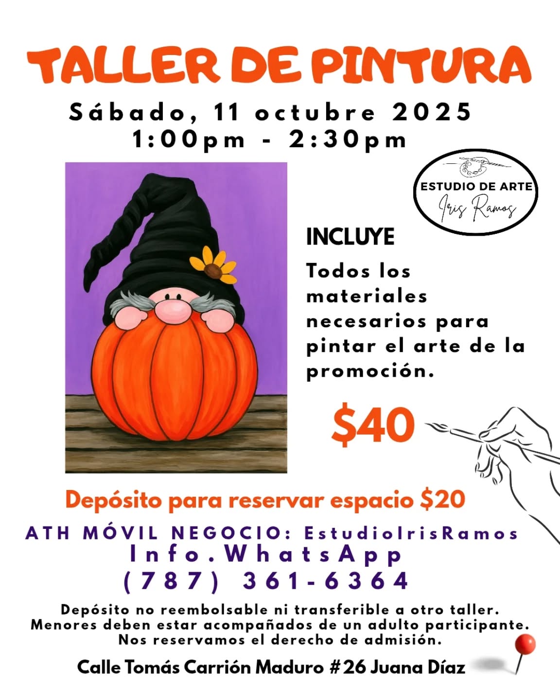 Taller de Pintura para toda la Familia - Estudio de Arte Iris Ramos