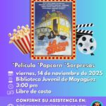 Tarde de Película  - Biblioteca Juvenil de Mayagüez
