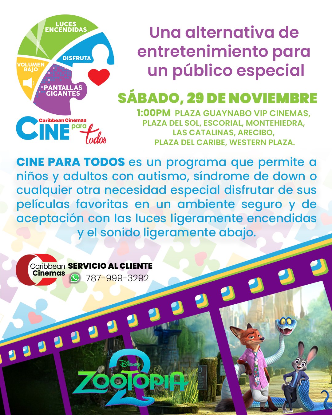 Cine para Todos - "Zootopia 2"