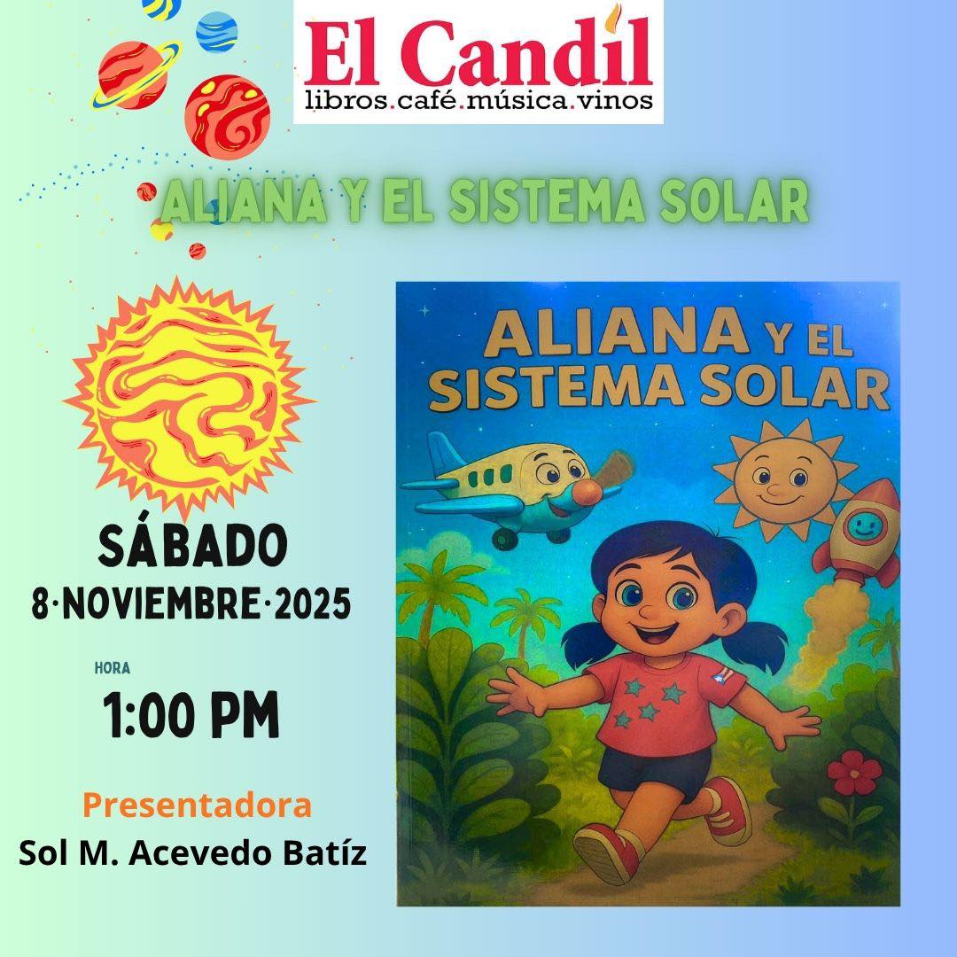 "Aliana y el Sistema Solar" - Librería El Candil