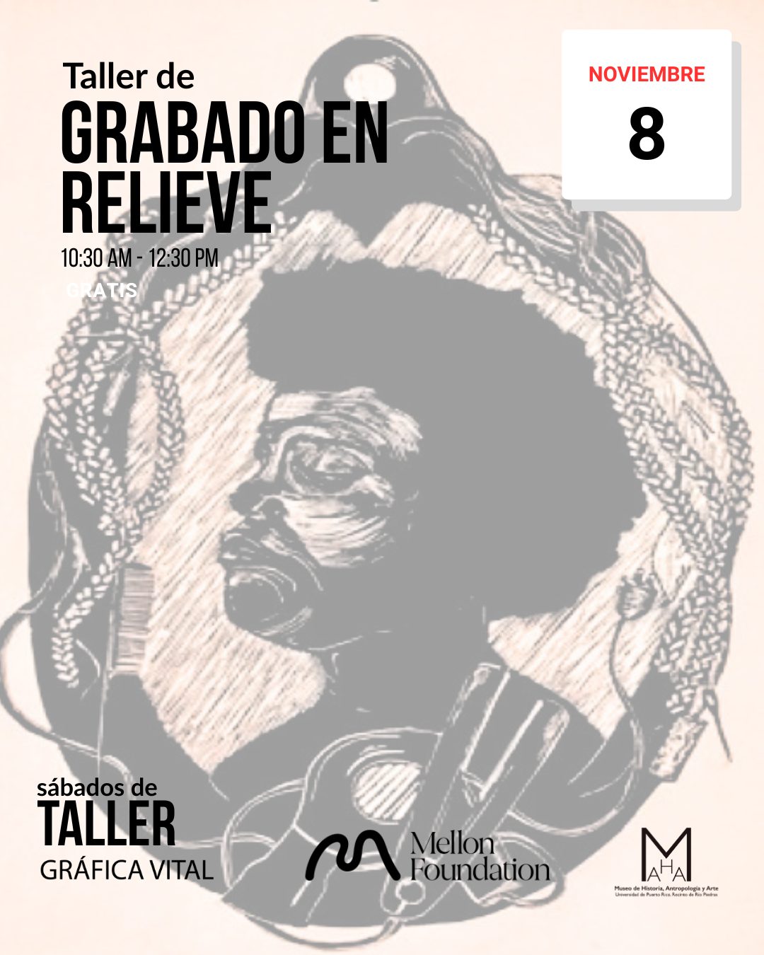 Taller de Grabado en Relieve - Museo UPRRP