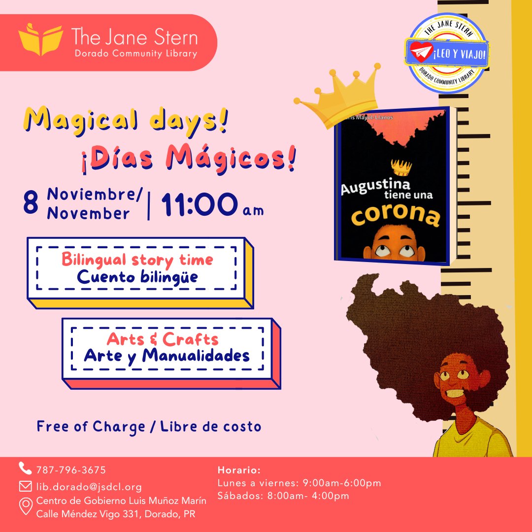 Días Mágicos - Biblioteca Jane Stern