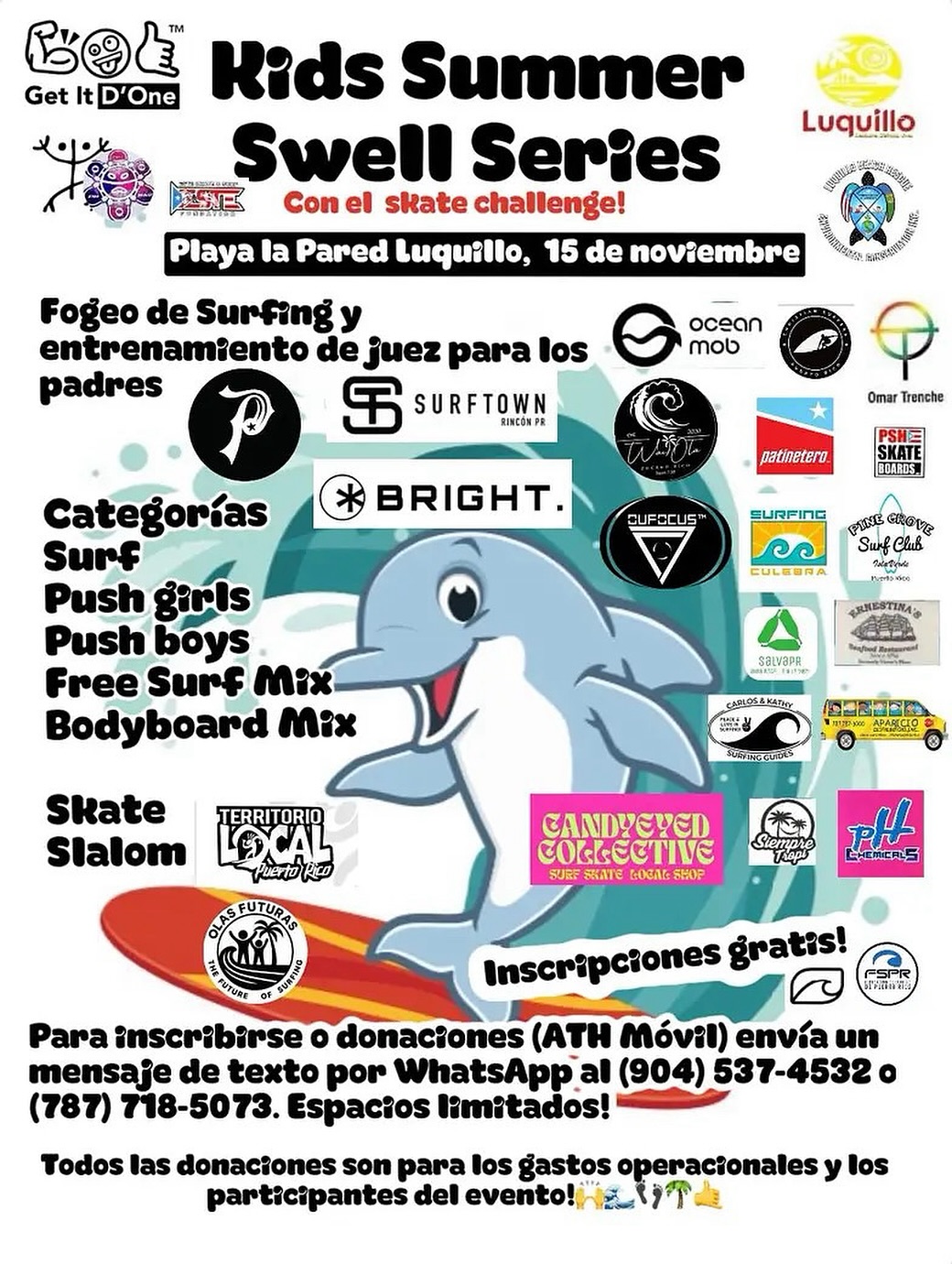 Kids Summer Swell Series and Skate Challenge