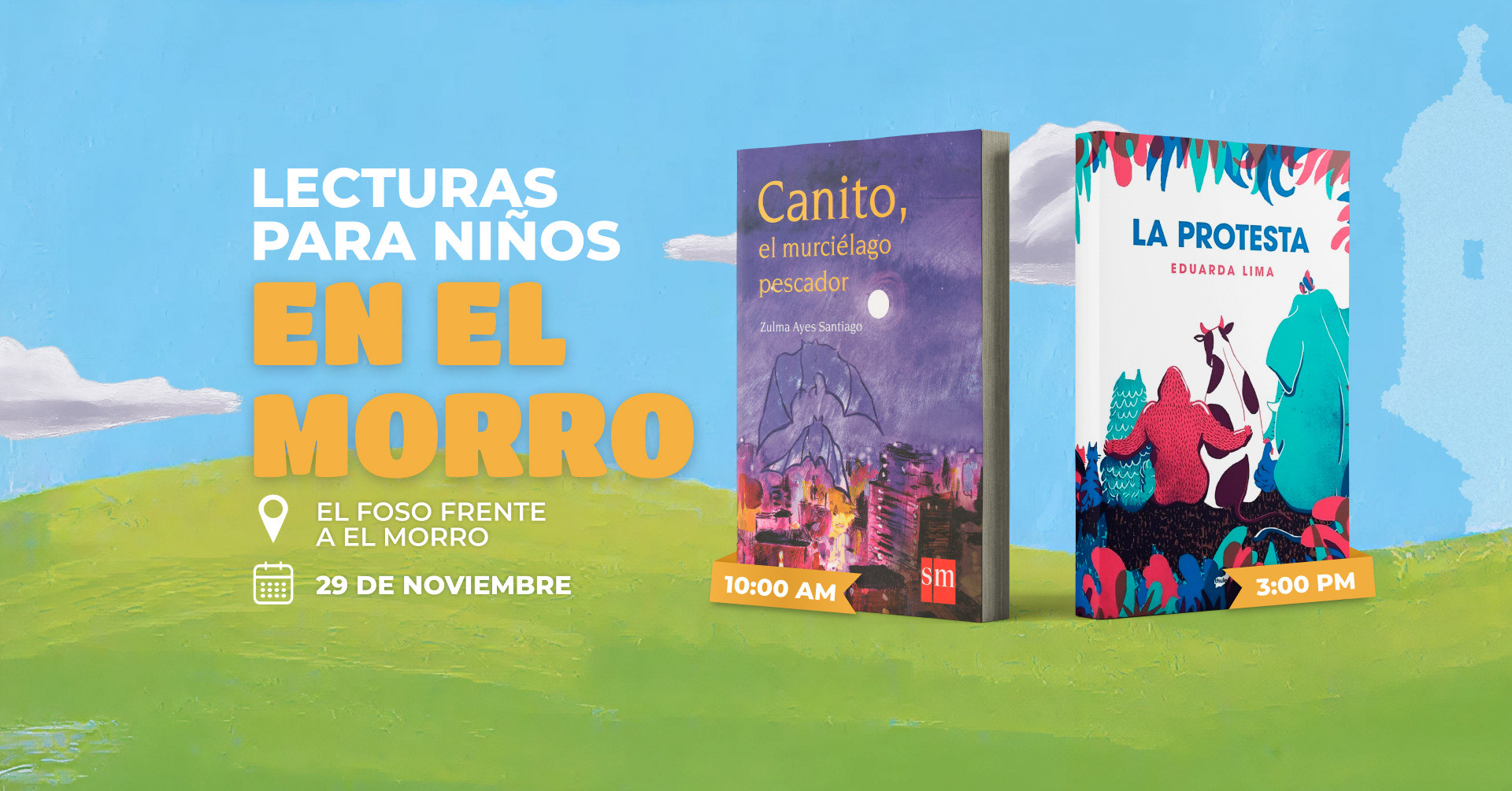 Lectura de cuentos para niños en el Morro - Friends of San Juan National Historic Site