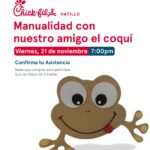 Manualidad del Coquí - Chick-fil-A Hatillo