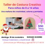 Taller de Costura Creativa - Purpurina