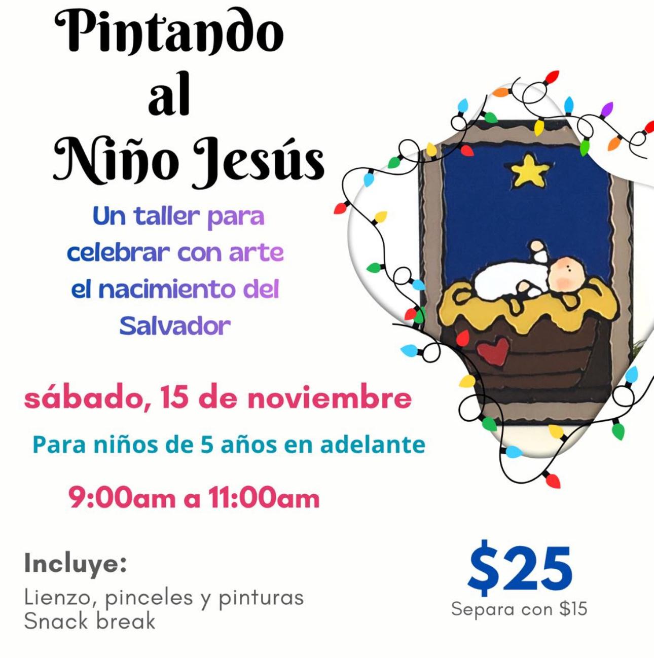 Pintado al Niño Jesús - Centro Educativo Casita Pooh