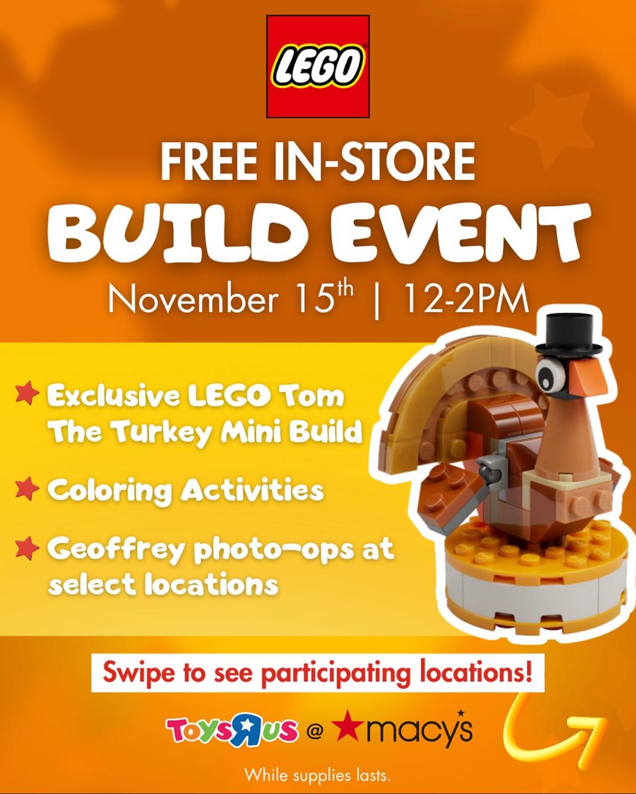 LEGO Build Event - Macy's (Plaza de las Américas)