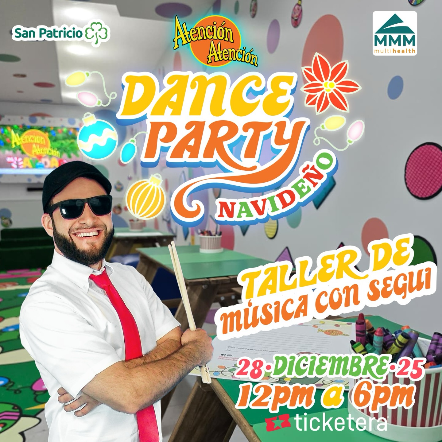 Dance Party Navideño - Atención Atención