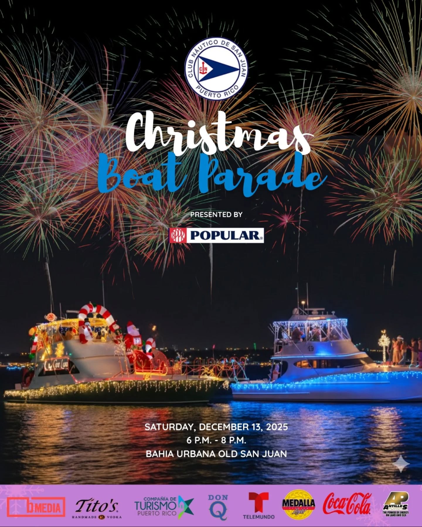 Christmas Boat Parade - Club Náutico de San Juan