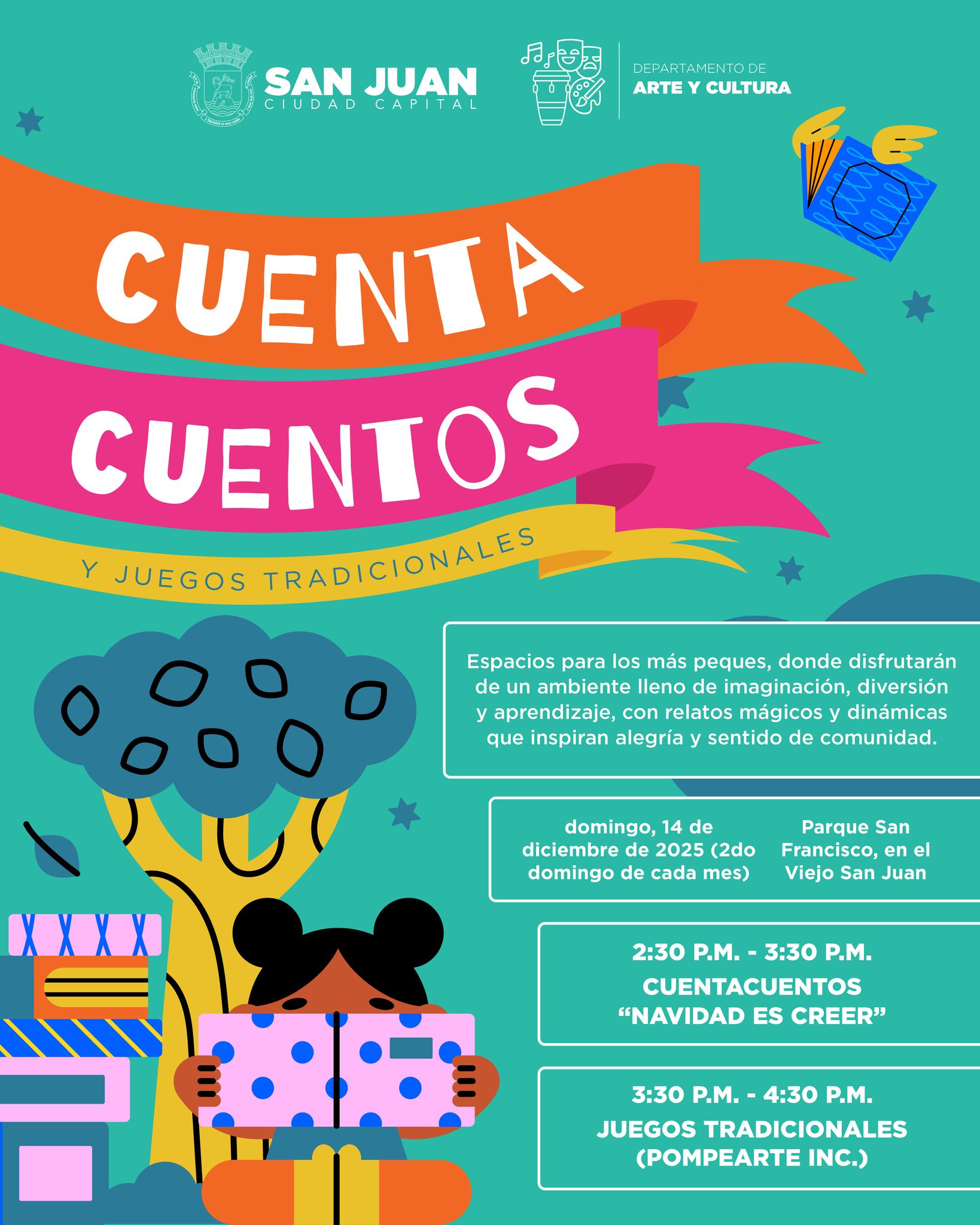 Cuenta Cuentos y Juegos Tradicionales