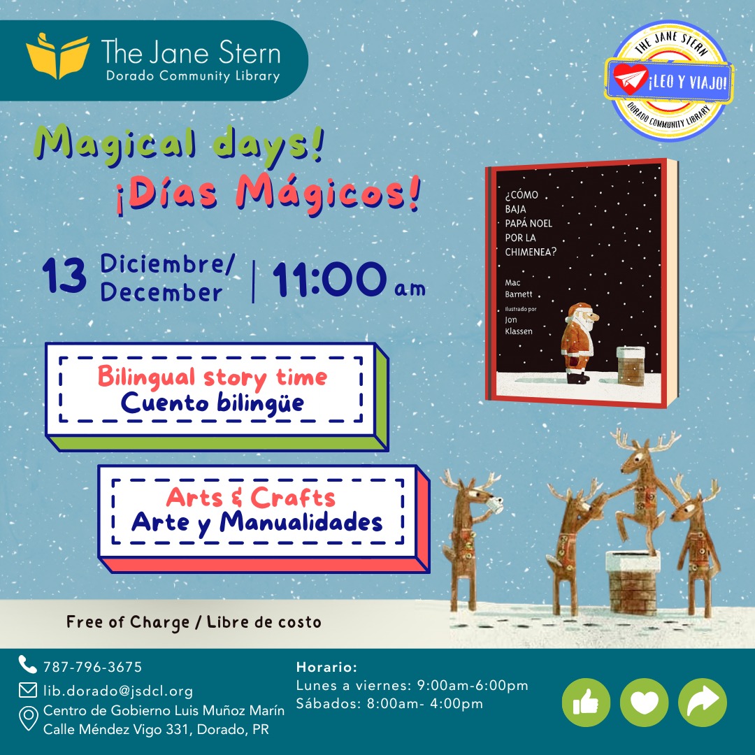 Días Mágicos - Biblioteca Jane Stern