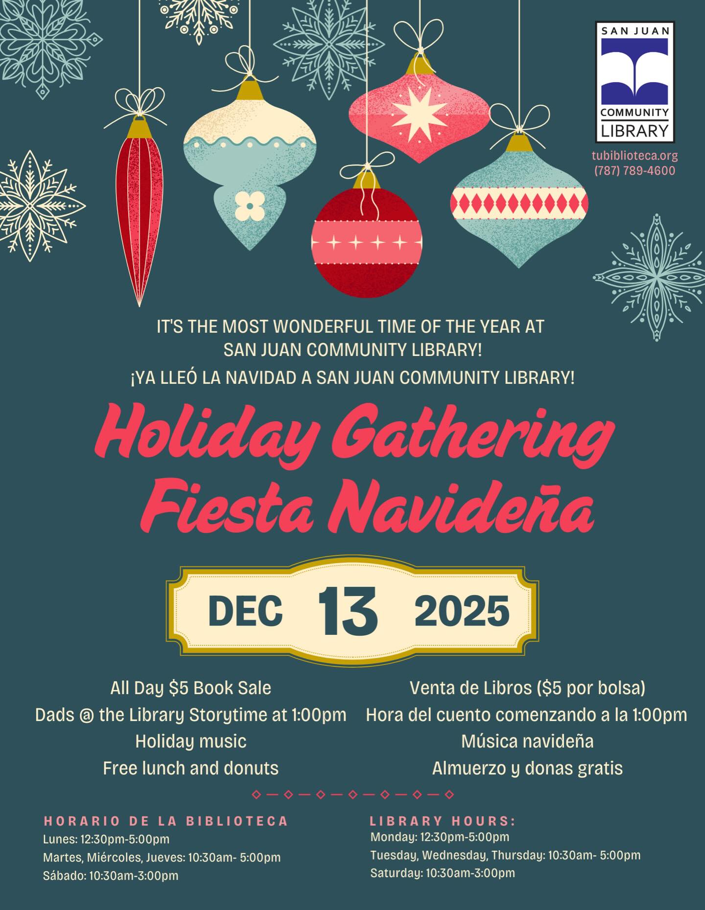 Fiesta Navideña - San Juan Community Library