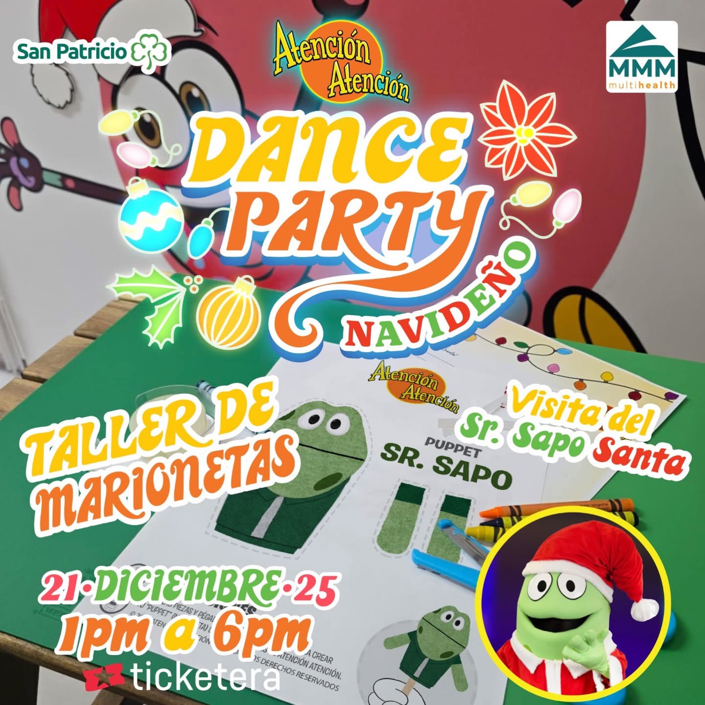 Dance Party Navideño - Atención Atención