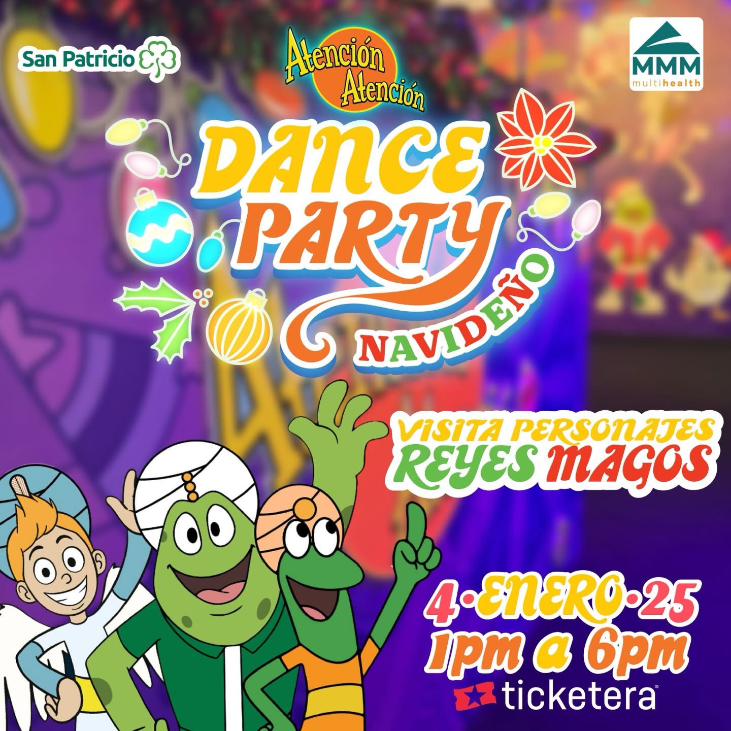 Dance Party Navideño - Atención Atención