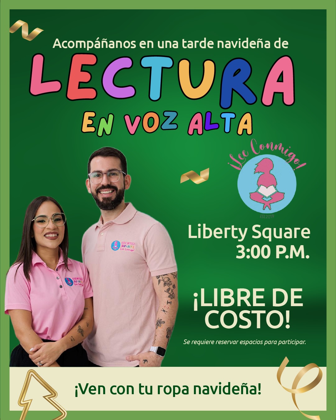 Lectura en Voz Alta - Liberty Square: San Patricio