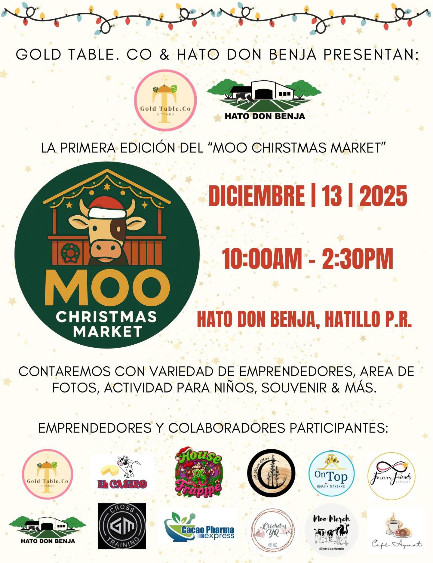 MOO Christmas Market - Hato Don Benja