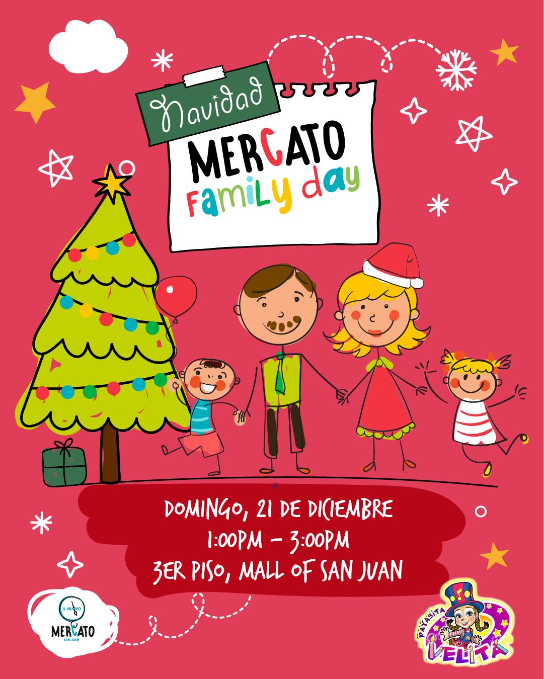 Navidad Mercato Family Day - The Mall of San Juan