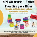 Mini Alfareros – Taller Creativo para Niños - The Art Studio PR