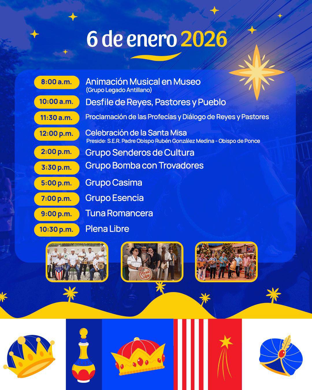 Fiesta de Reyes - Reyes Magos de Juana Díaz