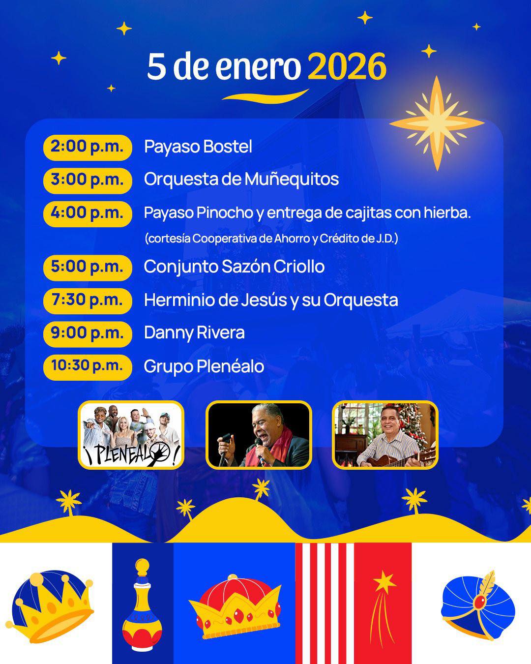 Fiesta de Reyes - Reyes Magos de Juana Díaz