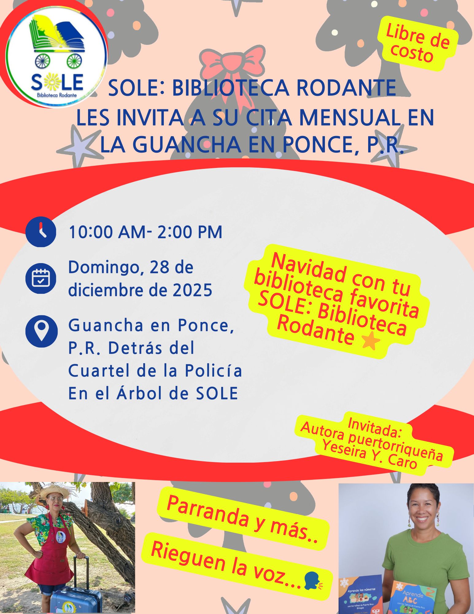 Navidad con SOLE: La Biblioteca Rodante