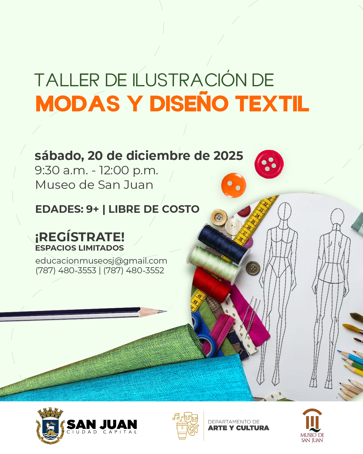 Modas y Diseño Textil - Museo de San Juan