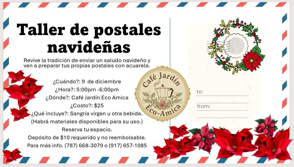 Taller de Postales Navideñas