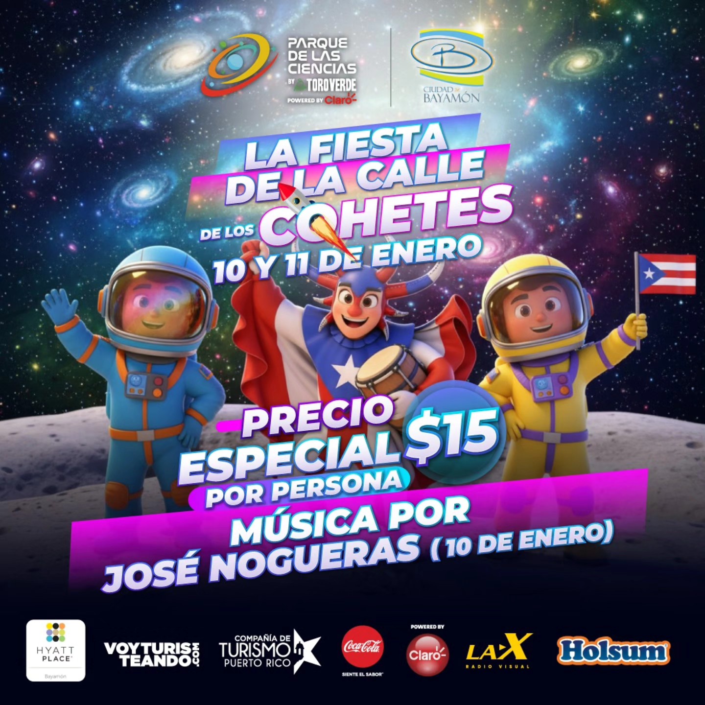 La Fiesta de la Calle de los Cohetes - Parque de las Ciencias