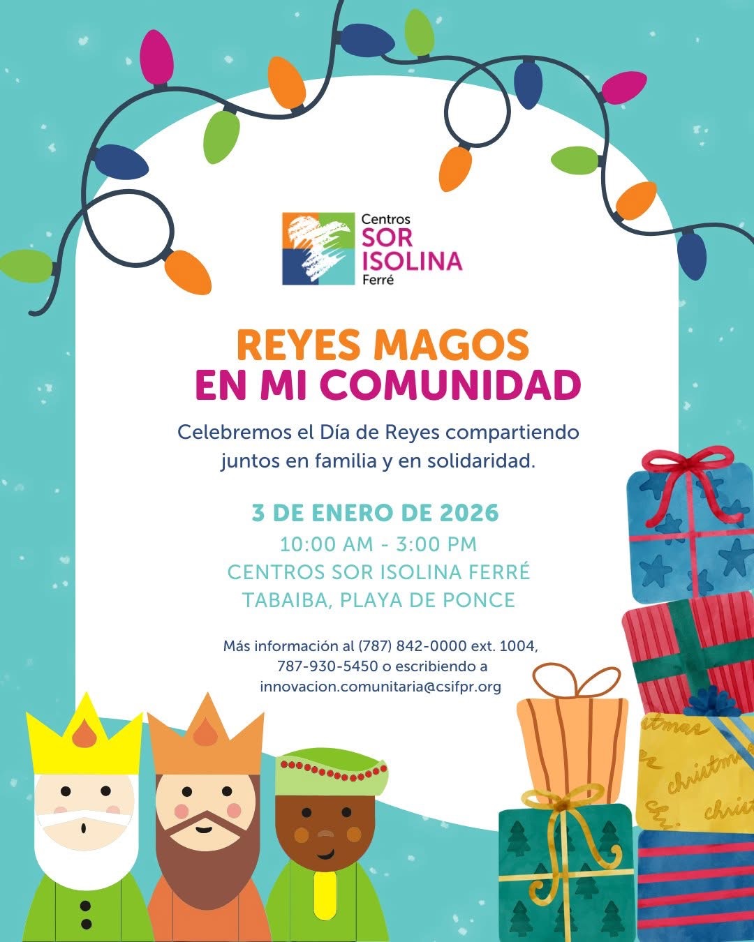 Fiesta de Reyes - Centros Sor Isolina Ferré