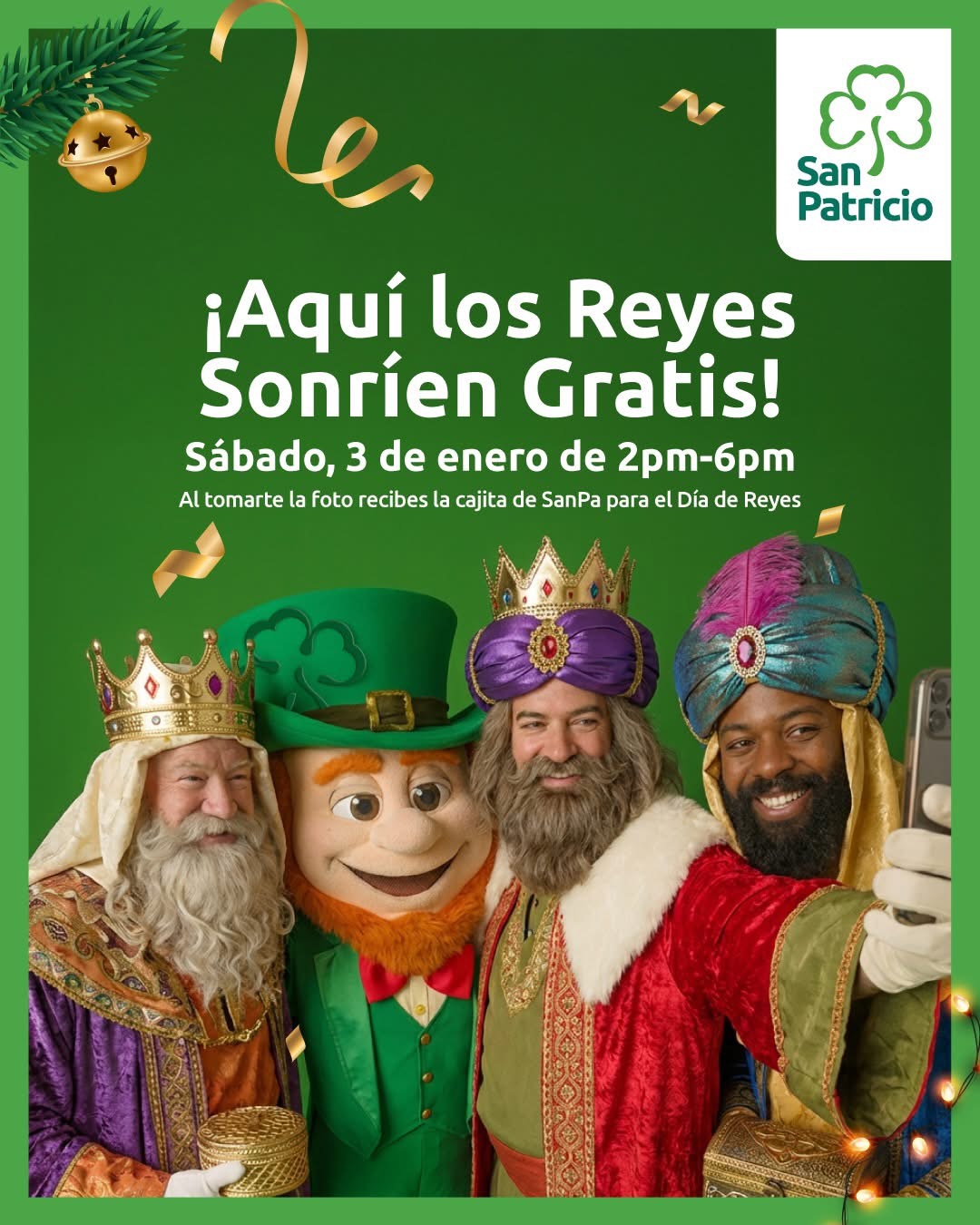 Fotos con los Tres Reyes Magos - San Patricio Plaza