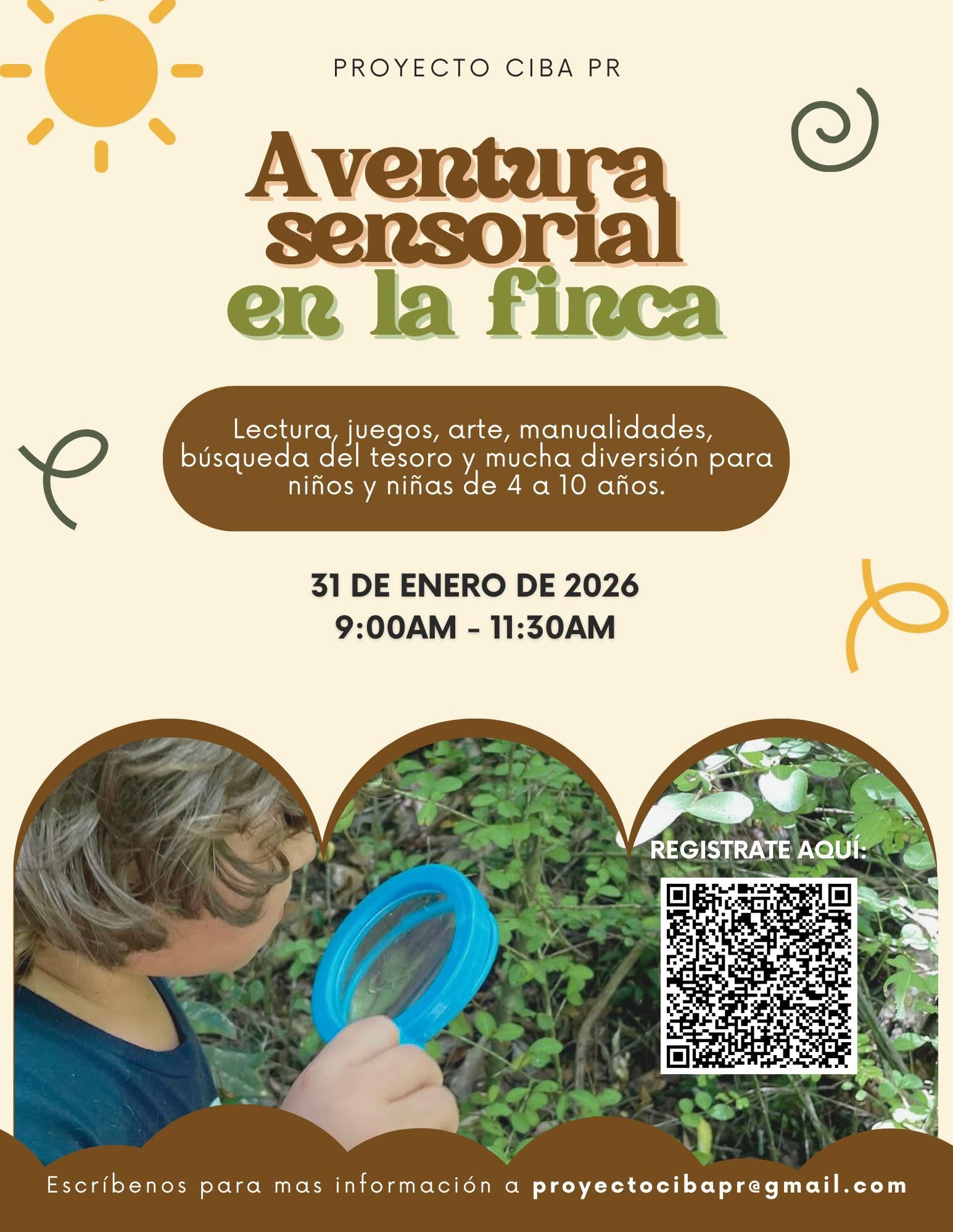 Taller Bosque Escuela - Aventura Sensorial en la Finca