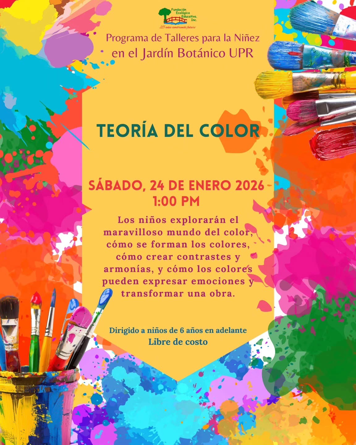 Teoría del Color - Fundación Ecológica Educativa, Jardín Botánico