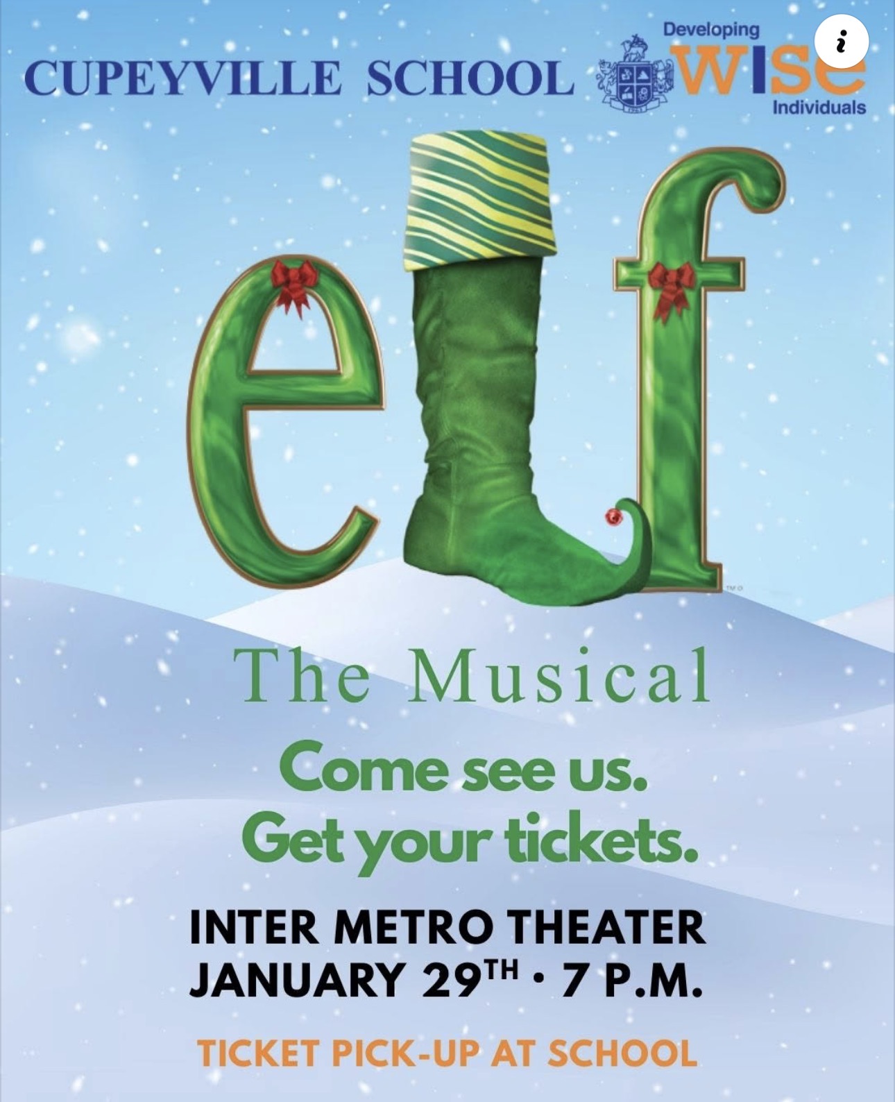“Elf - The Musical” - Cupeyville School