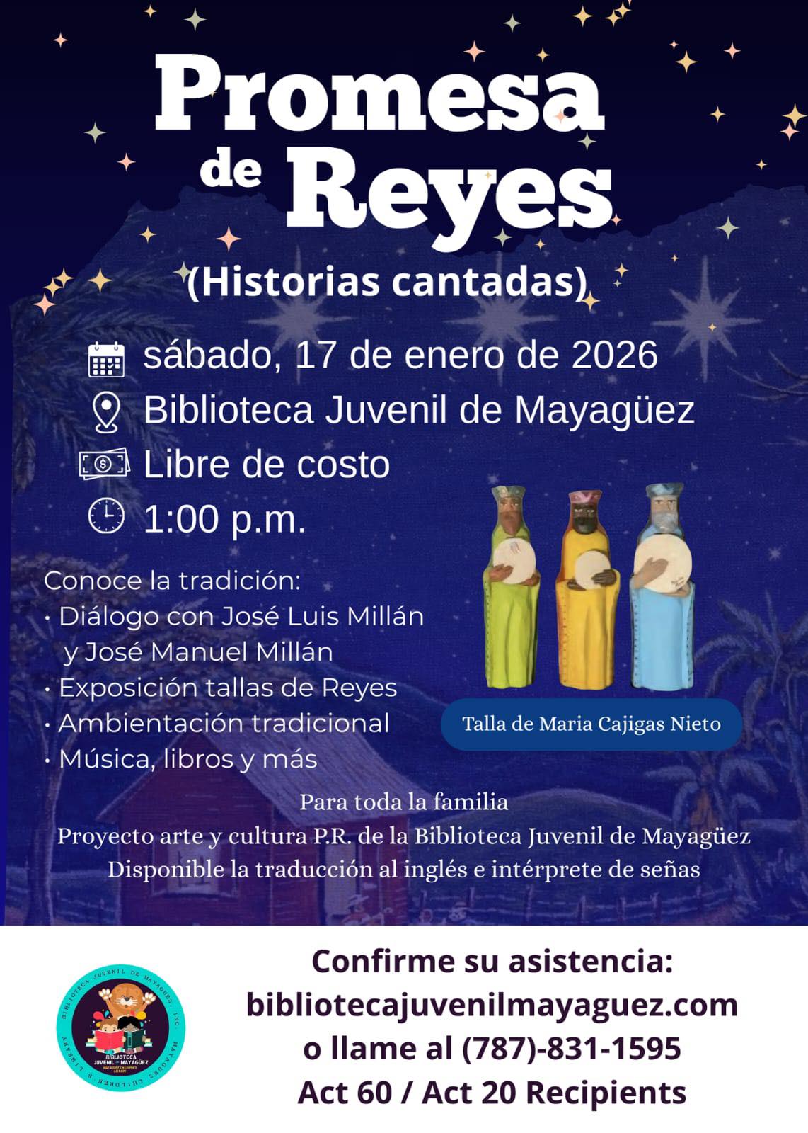 Promesa de Reyes - Biblioteca Juvenil de Mayagüez